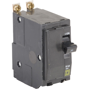 Schneider Electric Thermal Magnetic Circuit Breaker; 2-Pole; 30A; 240VAC; Lever; Screw Terminal; UL 489